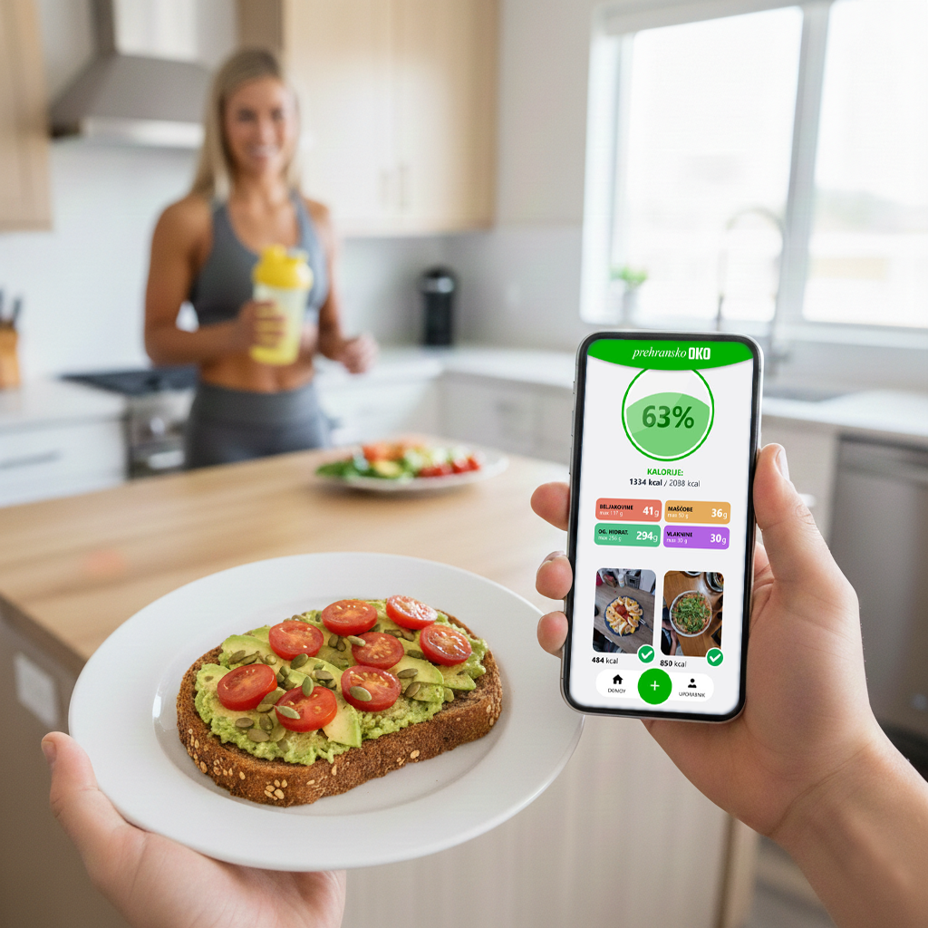 100r.si: PREHRANSKO OKO | Prehransko oko: z umetno inteligenco do ocene kalorij